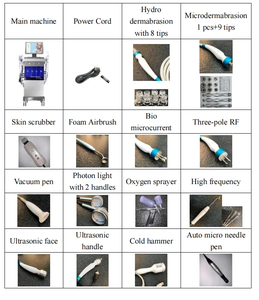 Customized 14 1 Beauty <b>Oxygen</b> Jet Facial Skin Tightening Whitening <b>Machine</b> Face Head Cleaning Portable 14+3 Beauty Salon <b>Machine</b> - Product Image 4