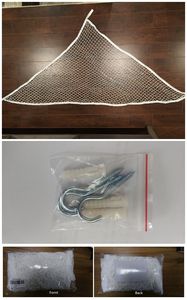 Giocattolo per bambini hangign parete Organizer amaca Pet Pet Net animale di pezza - Product Image 2