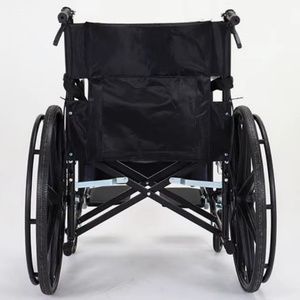 Prix d'usine vente chaude de l'équipement de réadaptation des patients roue intégrée 24 fauteuil roulant manuel de voyage pliant - Product Image 4