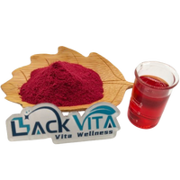 Poudre d'extrait de racine de betterave rouge 99% Beta Vulgaris, prix de gros