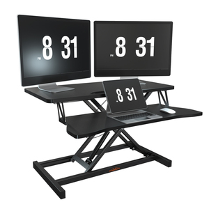 Charmount gấp chuyển đổi nâng kim loại có thể điều chỉnh đi-đứng chuyển đổi hiện đại ngồi đứng bàn - Product Image 2