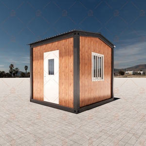 Portatile 3*3m prefabbricata per casa con contenitore a camera singola Ready-Made porta porta Flat Pack case prefabbricate pannello Sandwich <span class=keywords><strong>in</strong></span> <span class=keywords><strong>acciaio</strong></span> - Product Image 4