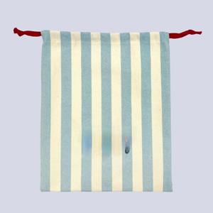 Custom Logo and Size <b>Canvas</b> <b>Drawstring</b> <b>Bag</b> Cotton Dust <b>Bags</b> Cotton <b>Drawstring</b> <b>Bag</b> With Colorful Stripe - Product Image 5