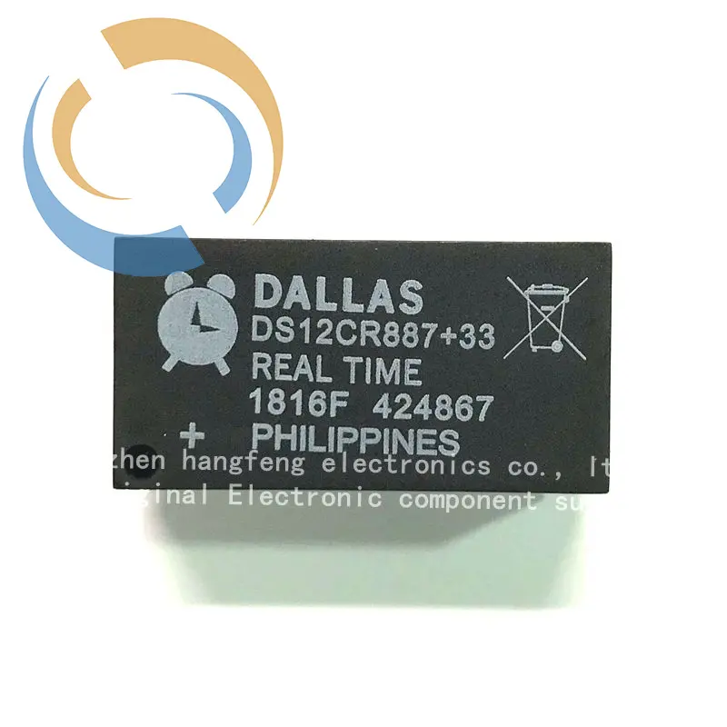 DS12CR887+33 real-time clock chip DIP DALLAS new original DS12CR887 DS12CR887+