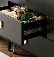 Commode haute pour chambre à coucher, commode pour entrée, table de chevet, commode de rangement avec 4 tiroirs