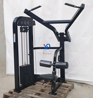 Machine à tirer vers le haut YG FITNESS YG-8007 - Construction en acier - Équipement de gym professionnel pour l'entraînement du dos et de la poitrine