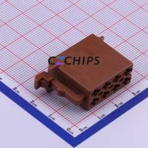 962191-1 Housing (Wire-to-Board / Wire-to-Wire) P=6mm Connector ( Jack Structure: 2x4P )( Pitch: 6mm )( Row Spacing: 5mm ) - Product Image 1