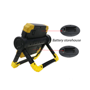 Lampe de camping portable, projecteur extérieur, lampe torche étanche, lanterne pliable à piles sèches, lampe de travail pour la pêche et la réparation - Product Image 3