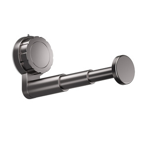 Séchoir à linge télescopique pliable avec ventouses, sans perçage, gris et blanc, type coulissant, pour balcon - Product Image 5