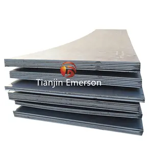 A53 en10025 laminage à chaud ms 195 s325 s275 s355 q345b s355j2 6mm 25mm d'épaisseur plaque d'acier au carbone noir doux 20mm 4mm q235 prix par tonne