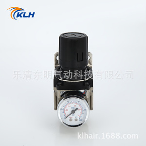 เครื่องควบคุมลม Klh รุ่น AR4000 04 06 พร้อมเกจวัดและขายึดสำหรับระบบลม - Product Image 2