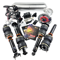 AIRMEXT/F-SNX5-T Kit de Suspension Pneumatique Amortisseur Réglable Avant Arrière AirRide Airlift Gestion Pneumatique pour Voitures