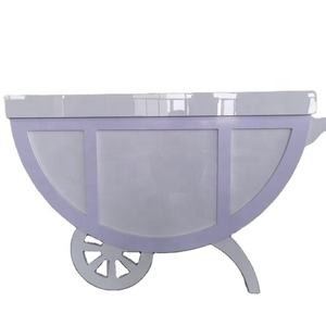 Carrito de dulces de postre blanco, decoración para fiesta de boda, venta al por mayor - Product Image 2