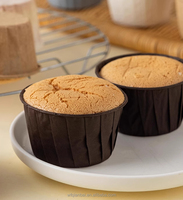 Envío Rápido, Forros Desechables para Hornear Muffins/Cupcakes, No Tóxicos, con Borde Enrollado, Papel Resistente al Aceite, 50 Unidades, Aptos para Horno