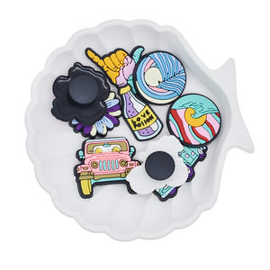 Papacharms nouveau Halloween fantôme et citrouille chaussures breloques en caoutchouc souple décoration de chaussures ornements à la mode sabot décoration - Product Image 6