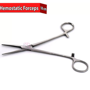 Pinces hémostatiques chirurgicales en acier inoxydable, pince manuelle pour chirurgie générale, instrument certifié CE classe I - Product Image 2