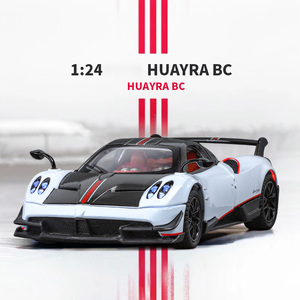 Modellino Auto in Lega XHD Huayra <span class=keywords><strong>1</strong></span>:<span class=keywords><strong>24</strong></span> con Meccanismo Pull-back, Suoni e Luci Mobili, Batteria a Bottone <span class=keywords><strong>1</strong></span>.5V - Product Image 2