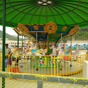 Manège intérieur à 16 places pour parc de trampolines, parc sportif, manèges de fête foraine, en fibre de verre, métal et acier - Product Image 3