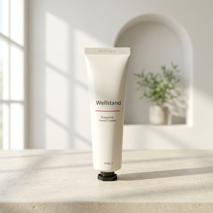 Crema de manos Wellstand Essential 40ML hidratante sin perfume para piel normal adultos - Product Image 1