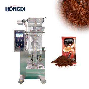 Screw-fed PLC-controlled Metering <b>Roll</b> Film Packaging Machine for Coffee Protein Cinnamon Powder Production with Pouch Filling - Product Image 1