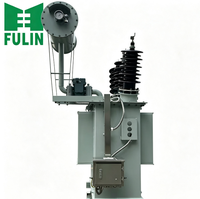 Transformateur de puissance triphasé immergé dans l'huile SZ20, haute tension 110 kV 11 kV, abaisseur de tension, 50 Hz, sous charge, alimentation usine