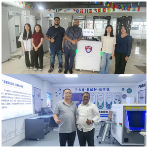 Ai phát hiện X-Ray máy quét hành lý An ninh Hệ thống vật liệu thép cho khách sạn với máy ảnh bao gồm - Product Image 2