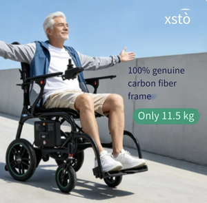 Fauteuil roulant électrique intelligent <span class=keywords><strong>XSTO</strong></span> EzGo3 en fibre de carbone, robot mobile d'assistance à la mobilité, robot mobile intégré - Product Image 1