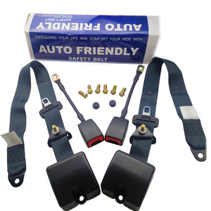 Ceinture de sécurité rétractable à 3 points pour bus, camion, véhicule de passagers, avec sangles d'épaule et verrouillage d'urgence - Product Image 1