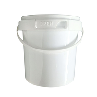 Seau d'emballage de détergent Seau en plastique avec couvercle en gros Recyclable seau en plastique étanche