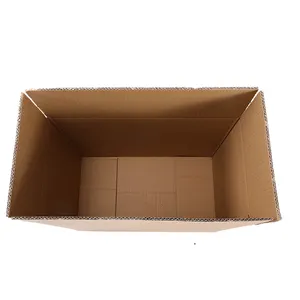 Bán Buôn Hộp Carton Sóng Tùy Chỉnh In Ấn Tông Nâu 3 Lớp 5 Lớp Giấy Thiết Kế Thùng Carton