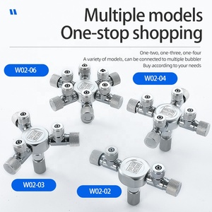 ZRDR <span class=keywords><strong>Aquarium</strong></span> Réservoir <span class=keywords><strong>co2</strong></span> séparateur Tube Pipe Line Multi way Control Valve <span class=keywords><strong>CO2</strong></span> Splitter W02-02Aquarium <span class=keywords><strong>co2</strong></span> Multi-canal contrôleur - Product Image 4
