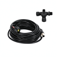 Câble d'interface moteur Yamaha NMEA 2000, faisceau de câblage 000-0120-37 avec connecteur en T 4 broches pour moteur hors-bord F50 F250