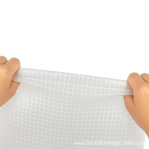 Roc <b>Tarp</b> Transparent Mesh Tarpaulin 8X10M Waterproof Outdoor Cover Fabric - Product Image 5
