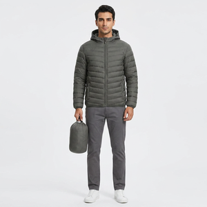 Veste d'hiver personnalisée, oversize, matelassée, chaude, arc-en-ciel, réfléchissante, en toile, col montant, pour femmes et hommes - Product Image 1