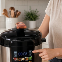 5L 13-in-1 Multifungsi Electric Pressure Cooker Layar LED One Touch Cooker untuk Dapur Rumah