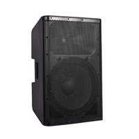 Haut-parleur professionnel large bande 400W RMS, woofer ferrite 15 pouces, tweeter titane 44mm, 4 ohms, modules d'amplification personnalisés pour l'audio commercial