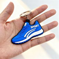 Porte-clés en silicone 3D personnalisé, machine à clés, caoutchouc PVC souple, pour souvenirs, cadeaux, porte-clés