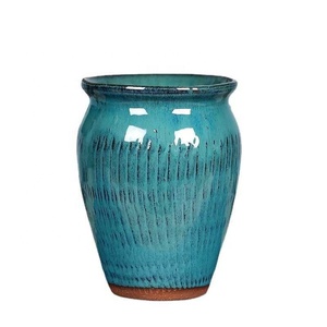 Maceta Grande de Arcilla Morada, Estilo Rústico, para Balcón, Interior, Plantas Verdes, Maceta Pequeña - Product Image 1