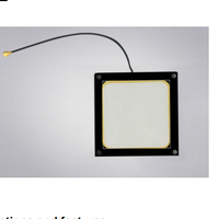 Lecteur de cartes RFID externe de petite taille, antenne céramique UHF, matériau ABS pour terminal de lecture portable UHF