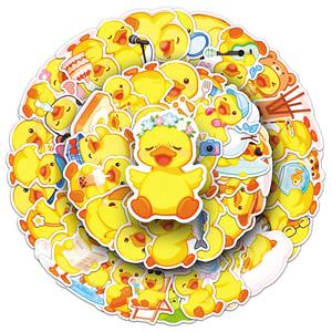 51 Lindas Pegatinas Decorativas de Vinilo con Diseño de Patos - Decoración Impermeable para Diarios, Espejos y Tazas de Niñas - Product Image 2