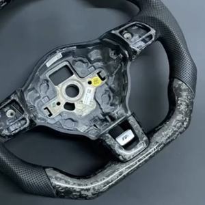 Volante Deportivo de Fibra de Carbono Forjado para Volkswagen Polo <span class=keywords><strong>Golf</strong></span> 6 <span class=keywords><strong>GTI</strong></span> R CC MK7 Mk6, Actualización para Modelos Antiguos - Product Image 6