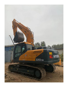 รถขุดตีนตะขาบฮุนได 220LC-9S มือสองสำหรับขาย ได้รับการรับรอง EPA/CE เครื่องยนต์และปั๊มแท้จากเกาหลี บุ้งกี๋ขนาด 1.0 ลบ.ม. กำลัง 107 กิโลวัตต์ - Product Image 1