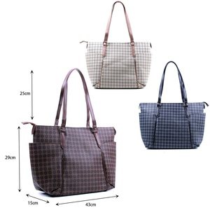 Bolso de mano de diseño personalizado PIHA SPORTS PS-MJ-1 para mujer, conjunto de bolsos de moda, bandolera, bolso de hombro, cartera de mano, de piel sintética con asa superior - Product Image 5