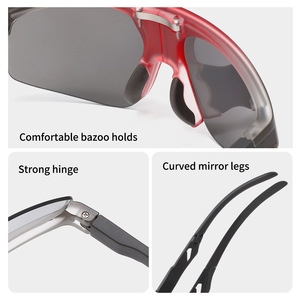 Thị trường Châu Âu tập trung mát kính linh hoạt gấp Ngoài trời Chạy và đi xe đạp trẻ em Kính mát thể thao - Product Image 3