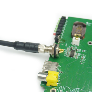 Conector Circular de 3 Pines con Código A para Automatización Industrial, Cable de Cobre Tipo <span class=keywords><strong>Soldadura</strong></span> M8, PVC, PUR, <span class=keywords><strong>UTP</strong></span> - Product Image 3