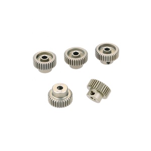 2 pièces 64DP 3.175mm 21T- 25T 26T 28T 29T 30T 32T 35T 40T 41T <span class=keywords><strong>45T</strong></span> 46T-50T Pignon moteur en aluminium pour moteur de voiture RC 1/10 - Product Image 3