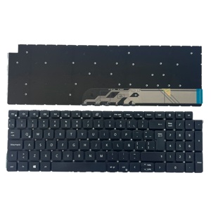 Clavier espagnol (latin) neuf pour Inspiron 15 3510 3511 3515 5515 5510 7510 16 <span class=keywords><strong>Plus</strong></span> 7610, ultra-fin, pleine taille, rétroéclairé LED, <span class=keywords><strong>PS</strong></span>/2, garantie <span class=keywords><strong>12</strong></span> <span class=keywords><strong>mois</strong></span> - Product Image 1