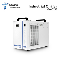 S & A 220V Co2 Laser Tube 60W-130W CNC broche moteur refroidissement industriel Cw3000 Cw5000 Cw5200 industrie refroidisseur d'eau moteur noyau