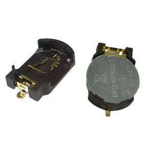 Support de pile CR2032 BS-8 plaqué or, support de pile bouton horizontal SMT résistant aux hautes températures, conforme ROHS - Product Image 2