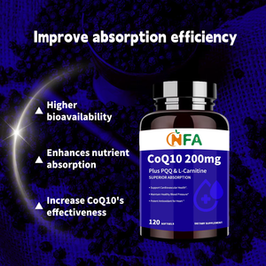 ราคาขายส่ง Coq10 ซอฟต์เจล ผสม PQQ ช่วยเพิ่มการดูดซึมสารอาหาร เสริมสร้างสุขภาพ - Product Image 6